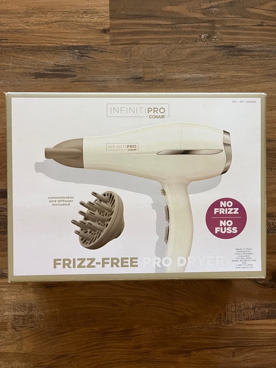 Conair Other - Conair InfinitiPro Frizz-Free Pro Dryer in Cream